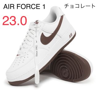 ナイキ(NIKE)のNIKE AIR FORCE 1 エアフォース1 チョコレート 23cm(スニーカー)