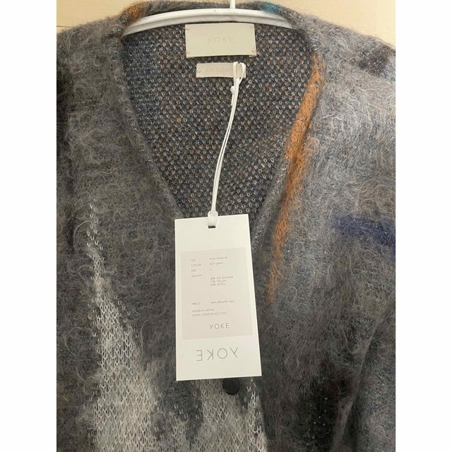 YOKE(ヨーク)の22AW COLLECTION STILL JACQUARD CARDIGAN  メンズのトップス(カーディガン)の商品写真