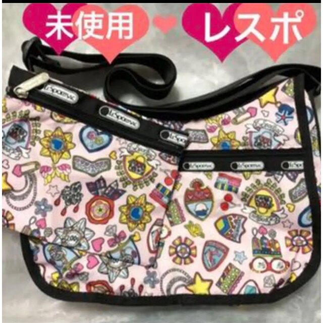 LeSportsac(レスポートサック)の未使用 レスポートサック ショルダーバッグ クラッシックホーボー ピンク レディースのバッグ(ショルダーバッグ)の商品写真