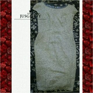 ジャスグリッティー(JUSGLITTY)の♡なな様専用♡ジャスグリッティー♡ツイードワンピース(ひざ丈ワンピース)