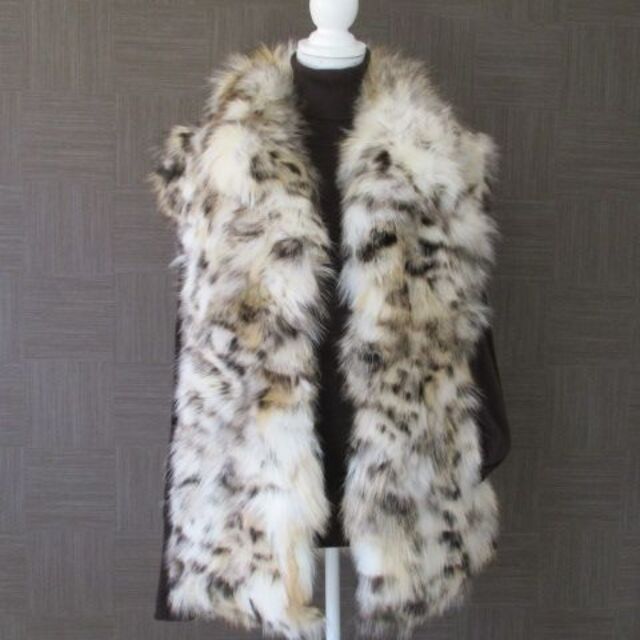 SAINT LAURENT - サンローランパリ YSL フォックス コート 36 SAINT LAURENT - サンローランパリ YSL フォックス コート 36