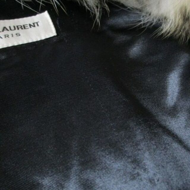 SAINT LAURENT - サンローランパリ YSL フォックス コート 36 SAINT LAURENT - サンローランパリ YSL フォックス コート 36