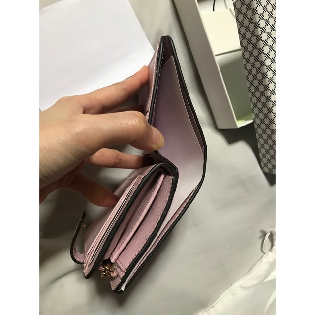 新品未使用♡ FURLA 二つ折り財布 レディース パステルピンク