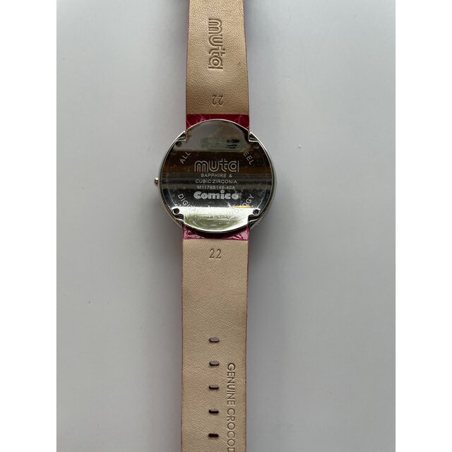 muta(ムータ)の腕時計mutaクチビル【新品】【定価税込550,000円＋33,000円】 レディースのファッション小物(腕時計)の商品写真