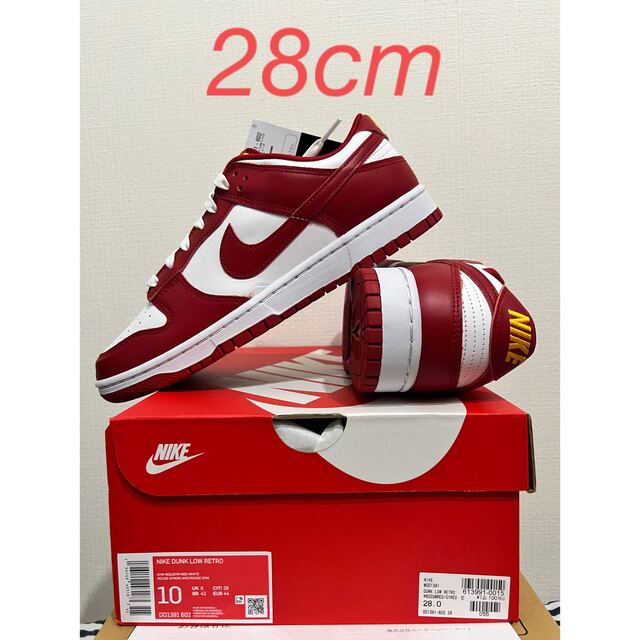 Nike Dunk low Gym Red ナイキ　ダンク　ロー　ジムレッド