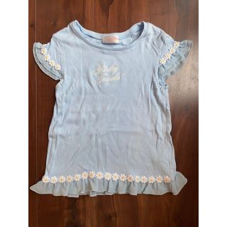 シャーリーテンプル(Shirley Temple)のシャーリーテンプル☆マーガレットフリルTシャツ130☆120(Tシャツ/カットソー)