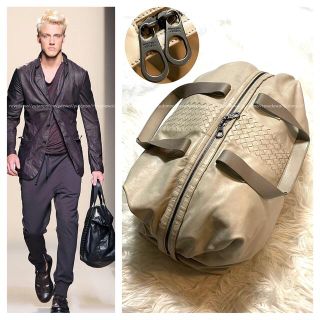 ボッテガヴェネタ(Bottega Veneta)の本物 名作 ボッテガ ヴェネタ 2WAY イントレチャート 切替 ボストンバッグ(ボストンバッグ)