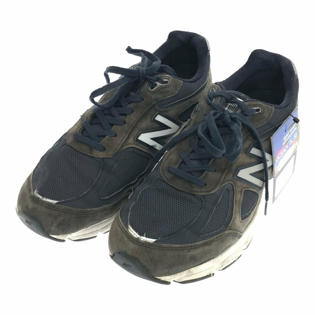 NEW BALANCE 990 NV4 29.5cm USA製 スニーカー約125cm高さ