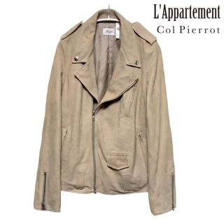 アパルトモンドゥーズィエムクラス(L'Appartement DEUXIEME CLASSE)の19AW アパルトモン Goat Leather Riders Jacket(ライダースジャケット)