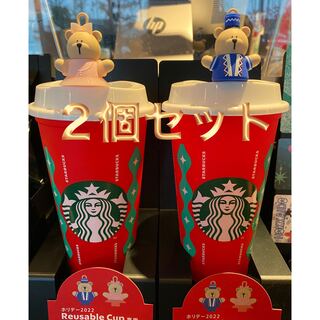 スターバックスコーヒー(Starbucks Coffee)のホリデー2022リユーザブルカップ473ml  スタバ　クリスマス　タンブラー(タンブラー)