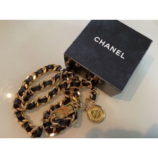 シャネル(CHANEL)のCHANEL 革　チェーンベルト(ベルト)