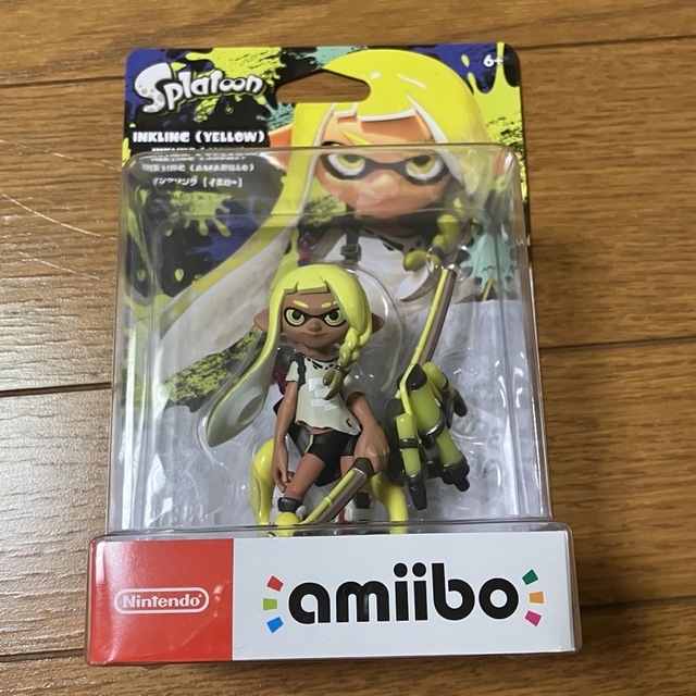 Nintendo Switch(ニンテンドースイッチ)のスプラトゥーン3 インクリング　イエロー　amiibo エンタメ/ホビーのゲームソフト/ゲーム機本体(その他)の商品写真