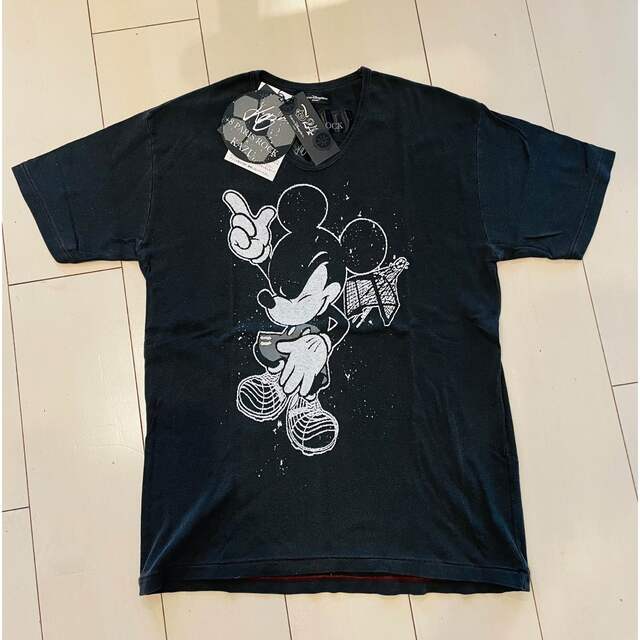 激レア ディズニーシー三浦知良コラボ ミッキーマウスカズダンスTシャツ