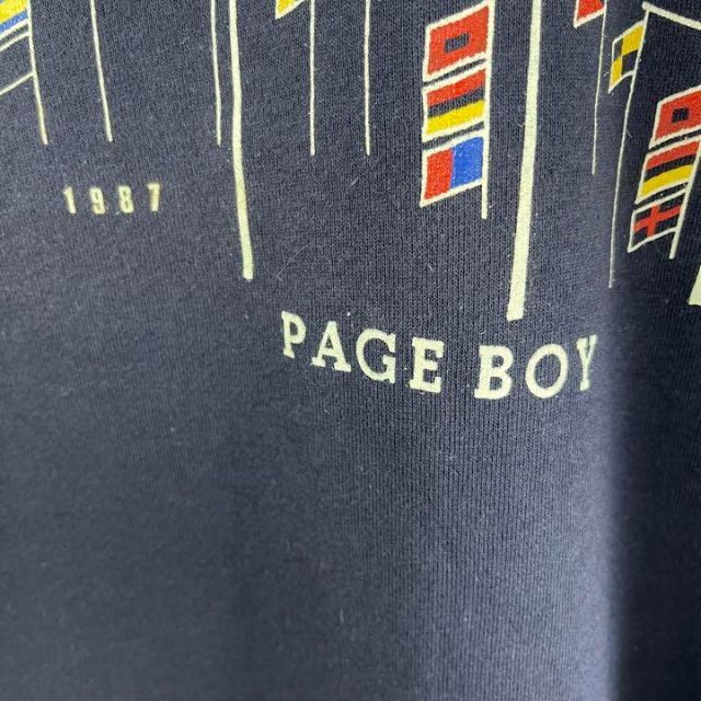 PAGEBOY(ページボーイ)の90's PAGE BOY FOR MEN 日本製 ビックロゴトレーナー　新品 メンズのトップス(スウェット)の商品写真