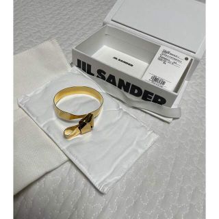 ジルサンダー(Jil Sander)の新品　ジルサンダー　ブレスレット　ゴールド　M(ブレスレット/バングル)