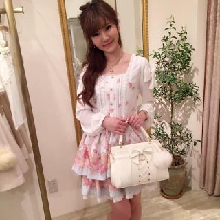 LIZLISA クロス花柄 セットアップ