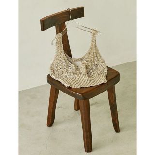 トゥデイフル(TODAYFUL)のtodayful   linen Knit bustier(ベスト/ジレ)