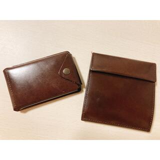 アブラサス(abrAsus)の薄い財布 abrAsus(アブラサス) チョコ(折り財布)