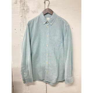 エイチアンドエム(H&M)のペールグリーン　シャツ(シャツ)