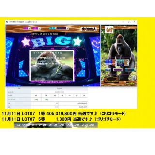 LOTO予想ソフトBIGゴリラ(その他)