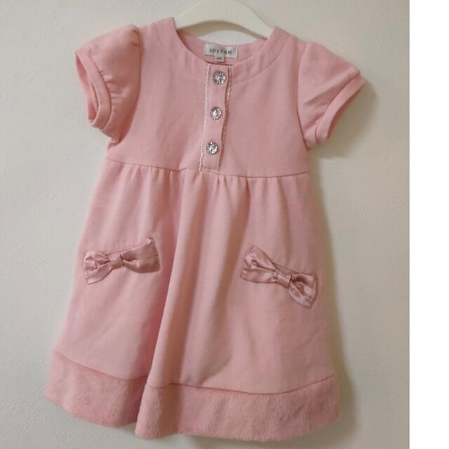 anyFAM(エニィファム)のワンピース　100　女の子 キッズ/ベビー/マタニティのキッズ服女の子用(90cm~)(ドレス/フォーマル)の商品写真