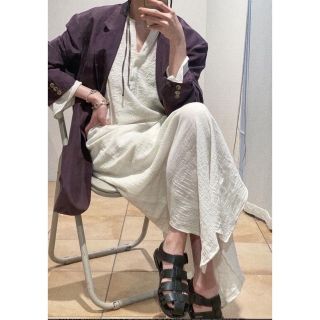 トゥデイフル(TODAYFUL)のtodayful   embroidery gauze dress(ロングワンピース/マキシワンピース)