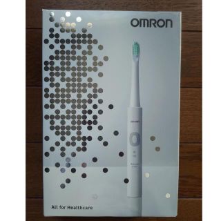 オムロン(OMRON)の新品未使用品　OMRON オムロン電動歯ブラシ HT-B307-W(電動歯ブラシ)