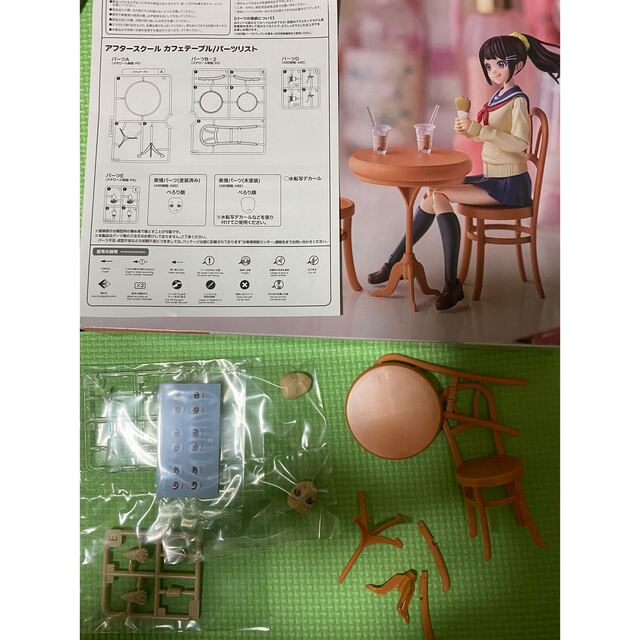 KOTOBUKIYA(コトブキヤ)の創彩少女庭園カフェテーブル エンタメ/ホビーのおもちゃ/ぬいぐるみ(模型/プラモデル)の商品写真