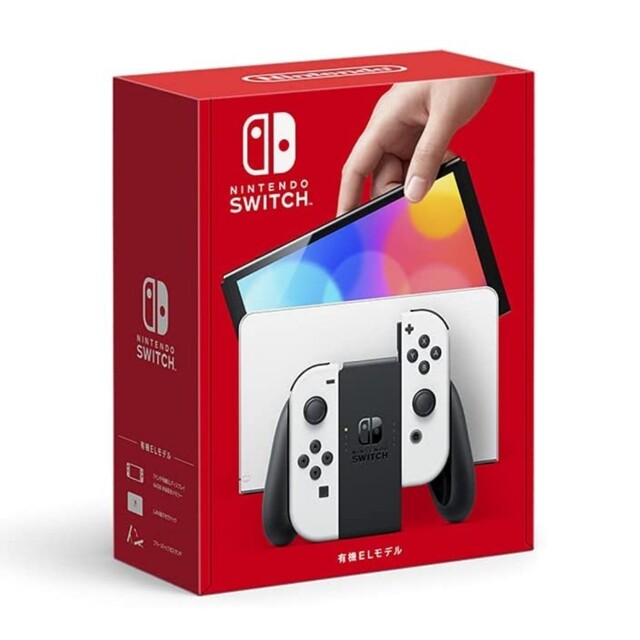 Nintendo Switch(ニンテンドースイッチ)のNintendo Switch 有機ELモデル Joy-Con(L)/(R) ホ エンタメ/ホビーのゲームソフト/ゲーム機本体(家庭用ゲーム機本体)の商品写真