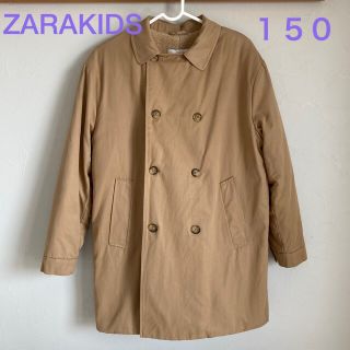 ザラキッズ(ZARA KIDS)のZARAKIDS  girls トレンチコート裏ボア生地 152(コート)