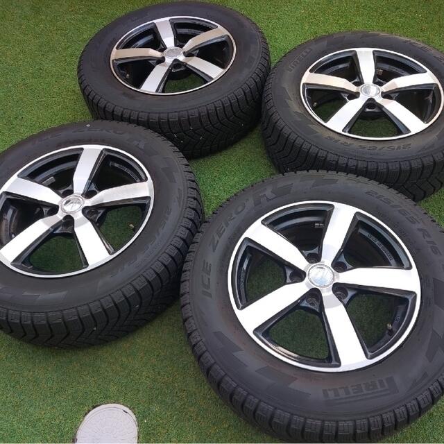 送料無料】スタッドレスホイールセット 215/65R16 16×6 1/2J-
