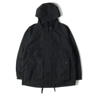 エンジニアードガーメンツ(Engineered Garments)のEngineered Garments エンジニアドガーメンツ ジャケット ポリエステル コットン アトランティックパーカー Atlantic parka PC Poplin マウンテンパーカー 21SS ブラック 黒 S アウター ブルゾン【メンズ】【中古】(マウンテンパーカー)