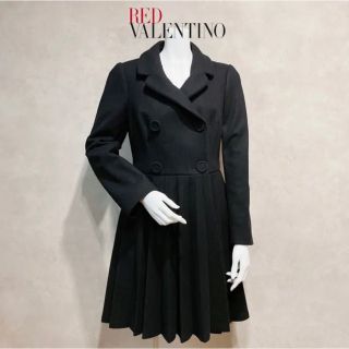 レッドヴァレンティノ(RED VALENTINO)のレッドヴァレンティノ コートワンピース ウール コート ロングコート(ロングコート)