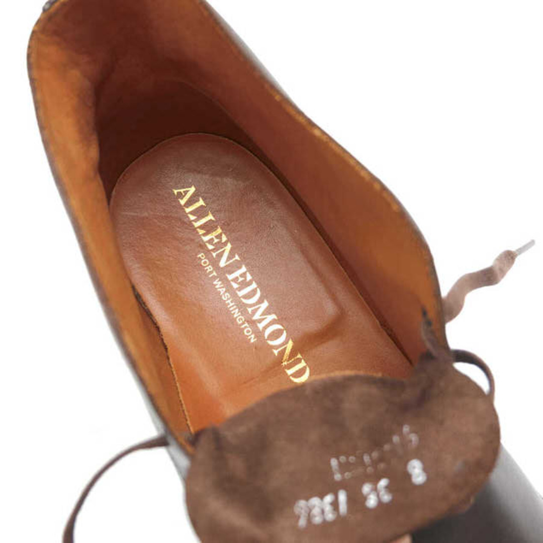 Allen Edmonds(アレンエドモンズ)のアレン エドモンズ／Allen Edmonds チャッカブーツ シューズ 靴 メンズ 男性 男性用レザー 革 本革 ダークブラウン 茶 ブラウン  Tate Chukka Boot プレーントゥ Vibramソール メンズの靴/シューズ(ブーツ)の商品写真
