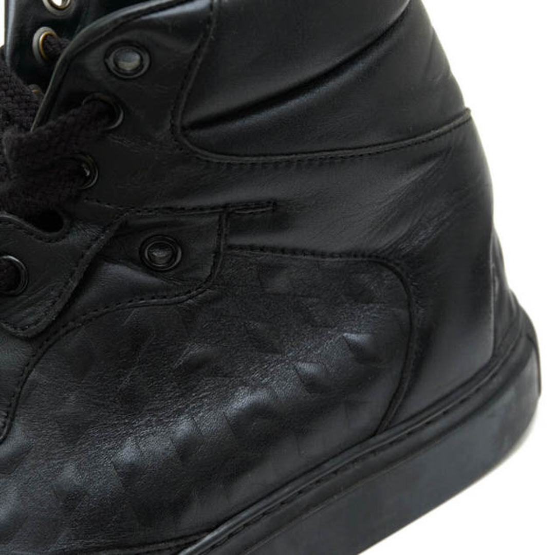 バレンシアガ／BALENCIAGA シューズ スニーカー 靴 ハイカット メンズ 男性 男性用レザー 革 本革 ブラック 黒