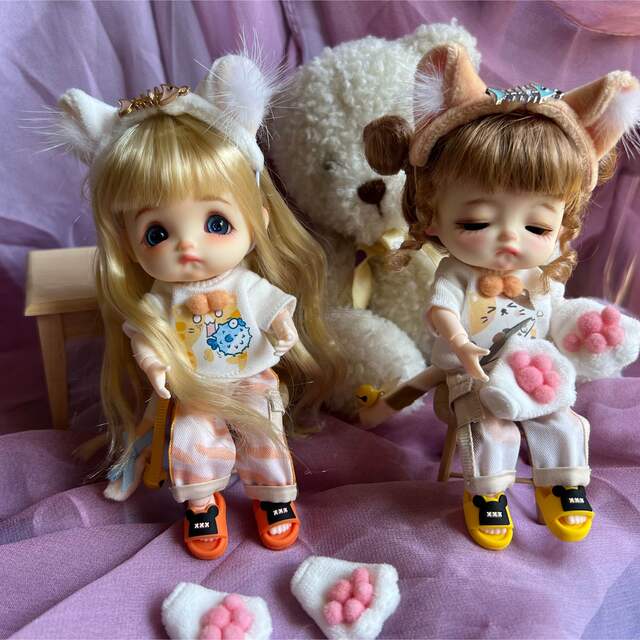 Ob11 doll 目が動けるタイプ 趣味/おもちゃ おもちゃ/人形 趣味