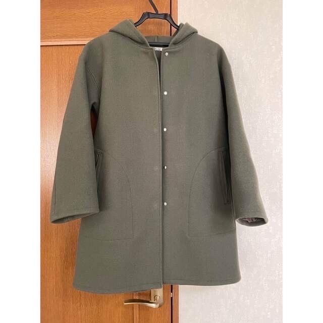 AURALEE(オーラリー)のオーラリー⭐︎AURALEE⭐︎Heavy Melton Hooded Coat レディースのジャケット/アウター(ロングコート)の商品写真