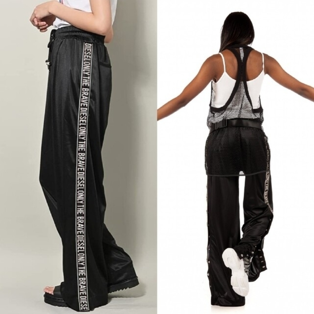 DIESEL - DIESEL ディーゼル サイド クラッチ ボタン オープン DIESEL - DIESEL ディーゼル サイド クラッチ ボタン オープン