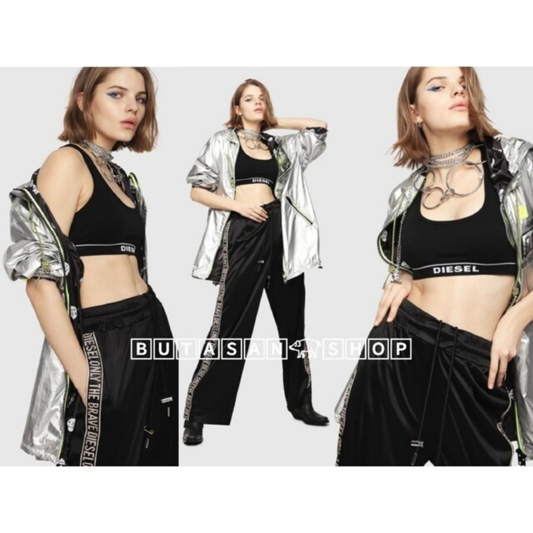 DIESEL - DIESEL ディーゼル サイド クラッチ ボタン オープン DIESEL - DIESEL ディーゼル サイド クラッチ ボタン オープン