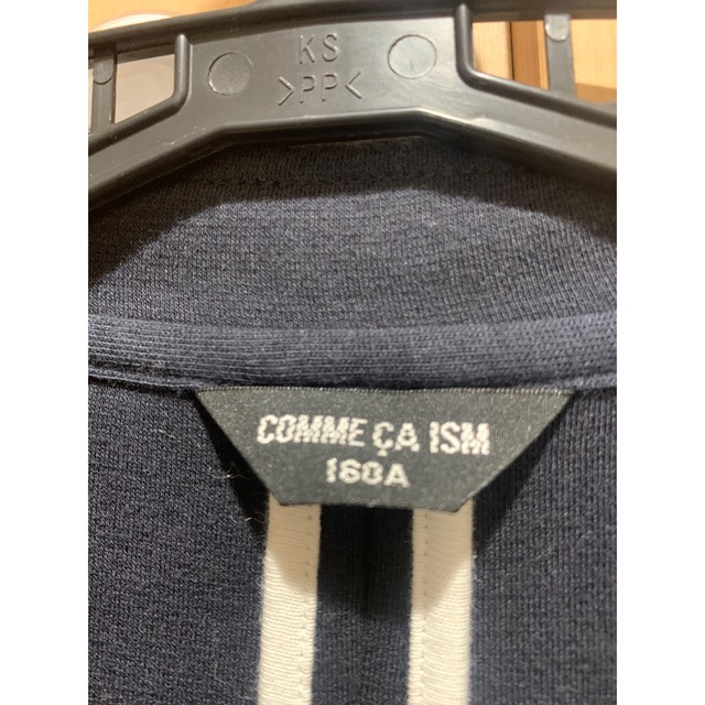 COMME CA ISM(コムサイズム)のコムサイズム　紺ブレザー　ジャケット　160cm キッズ/ベビー/マタニティのキッズ服男の子用(90cm~)(ジャケット/上着)の商品写真