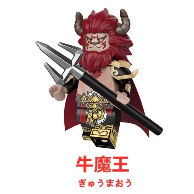 レゴ互換 西遊記 ミニフィグ フィギュア 6体セット Minifigureの レゴ互換 西遊記 ミニフィグ フィギュア 6体セット Minifigureの
