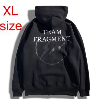 フラグメント(FRAGMENT)のFRAGMENT FORUM Black ZIP Hoodie XLsize(パーカー)