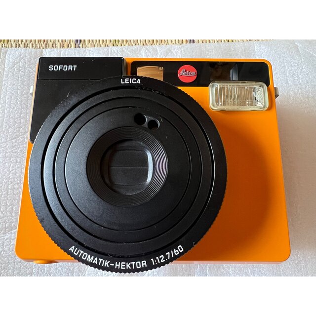 ラウンド LEICA - Leica SOFORTライカ ゾフォート オレンジ フィルム