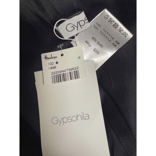 【新品 未使用】gypsohila  ジプソフィア ワンピース ブラック