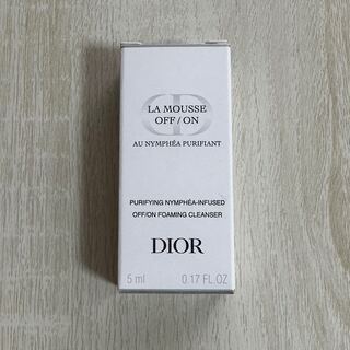 ディオール(Dior)のDIOR 試供品 ラ ムース ピュリフィアン オフ オン ＜洗顔料＞(洗顔料)
