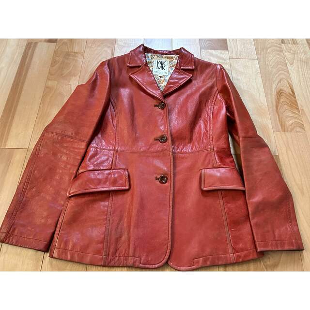 特売 90s ミッシェルクラン ライダースブルゾン asakusa.sub.jp