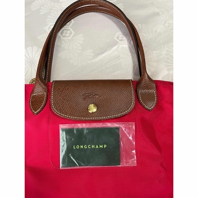 LONGCHAMP(ロンシャン)のロンシャンプリアージュトートバック　赤 レディースのバッグ(トートバッグ)の商品写真