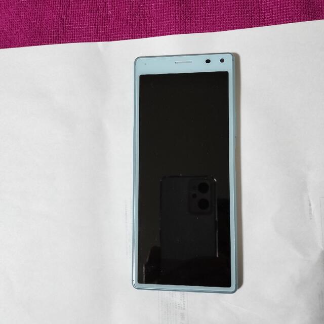 Xperia8  SOV42   auブルー