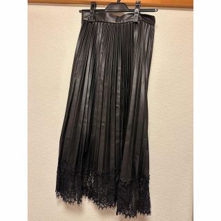 ザラ(ZARA)のZARA レザースカート(ロングスカート)