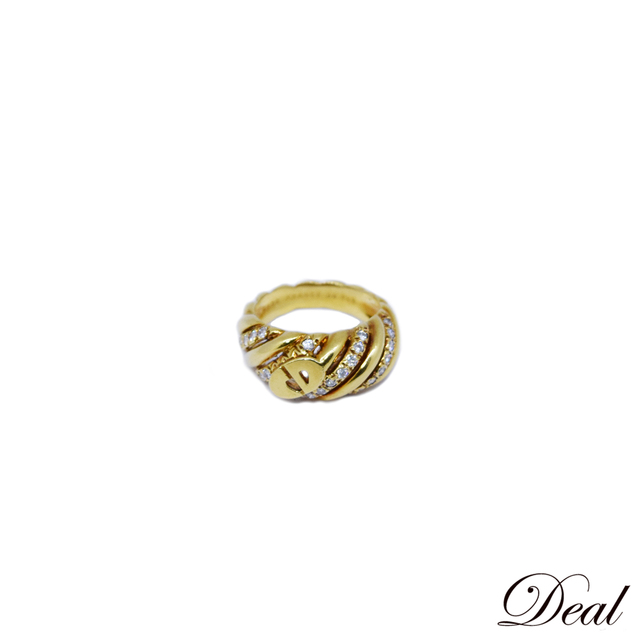 Dior - ダイヤ DIOR ディオール ロゴダイヤ レディース リング・指輪の通販 by deal's shop｜ディオールならラクマ
